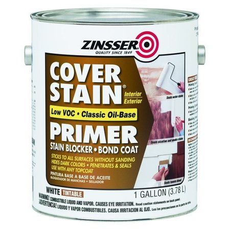 KRUD KUTTER Zinsser Cover Stain White Oil-Based Alkyd Primer 1 gal 271448